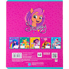 Зошит шкільний Kite My Little Pony LP22-234, 12 аркушів, лінія, фото 3