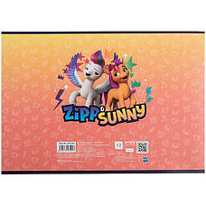 Зошит для малювання Kite My Little Pony LP23-241, 12 аркушів, фото 2