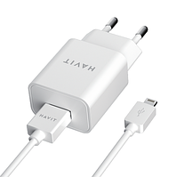 Зарядний пристрій HAVIT HV-ST112 USB з кабелем Lightning (HV-ST112)