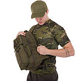 Рюкзак тактичний (Сумка-слінг) однолямковий SILVER KNIGHT YQS-005 (43х24х11 см), фото 9