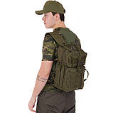 Рюкзак тактичний (Сумка-слінг) однолямковий SILVER KNIGHT YQS-005 (43х24х11 см), фото 10