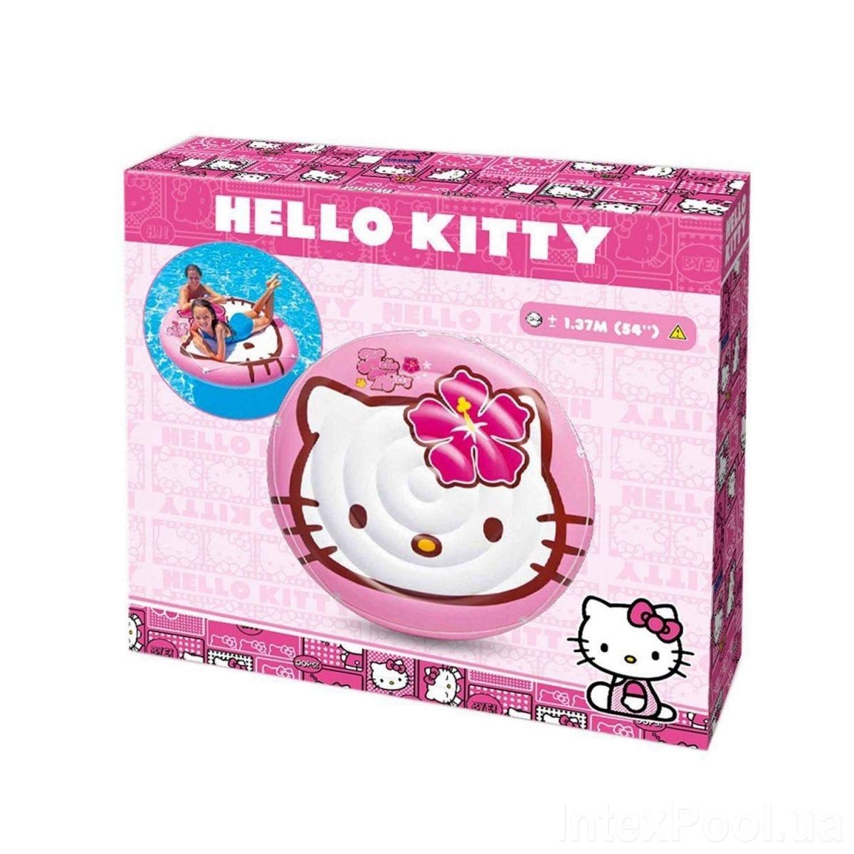 Детский надувной матрасик Intex 56513 «Hello Kitty», 137 см (hub_uh5jw7) FV, код: 2602529 - фото 4 - id-p1937736126