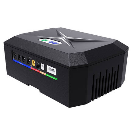 Джерело безперебійного живлення (ДБЖ, UPS) DCP60W для роутера, термінала, камери (60 Вт, 20800 mah) Black, фото 1