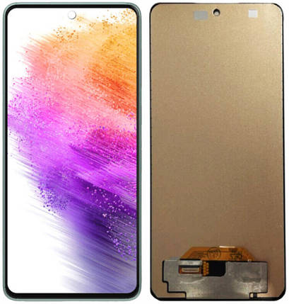 Дисплей + сенсор Samsung A73 5G SM-A736BLGDSEK Black (Incell) - p/n: DS66HK736-80L, фото 1
