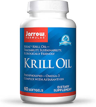 Jarrow Formulas Krill Oil 60 капсул (4384304218)