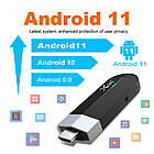 Смарт ТВ приставка стік X98 S500 4/32Гб Smart TV Box Android 11, фото 10
