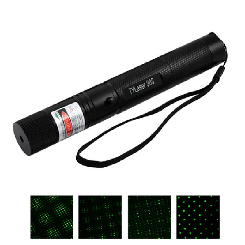 Лазерная указка зелёный лазер Laser 303 green с насадкой SEN - фото 5 - id-p1937757957