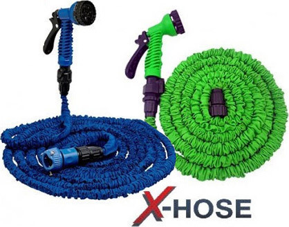 Шланг для полива X HOSE 60 м с распылителем, садовый шланг, поливочный шланг для сада SEN - фото 10 - id-p1937758118