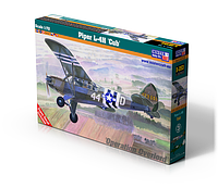 Сборная модель Mister Craft самолет Piper L-4H CUB 1:72 (D-253/042530)