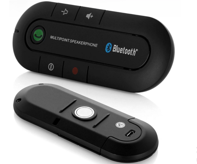 Автомобильный беспроводной динамик-громкоговоритель Bluetooth Hands Free kit HB 505-BT (спикерфо SEN - фото 2 - id-p1937758314