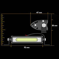 Світлодіодна додаткова панель фара DXZ BAR-COB-D1-MINI шт., фото 4