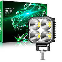 Світлодіодна додаткова 4LED панель фари DXZ H-MINI-F-4 1 шт., фото 6