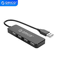 USB 2.0 хаб ORICO FL01, разветвитель на 4 порта с кабелем