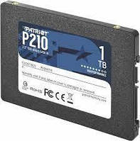 Накопичувач SSD 2.5" 1TB Patriot P210 (P210S1TB25) R520MBs W430MBs SATA III 7мм #