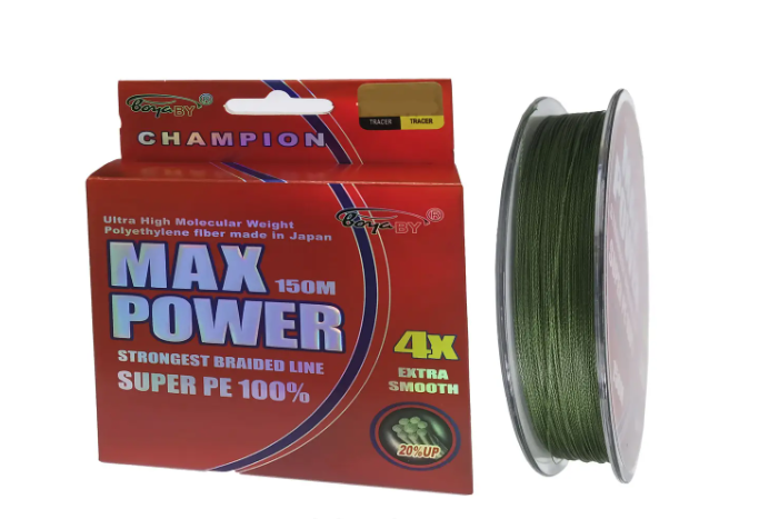 Шнур Boya By Max Power 4X  0.20 мм150 м