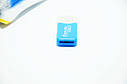 Кардрідер Card reader T-Flash MicroSD TF Blue, фото 4