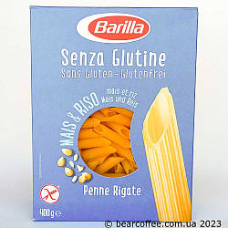 Barilla gluten free Penne Rigate паста без глютену 400г