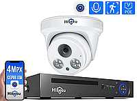 Комплект IP видеонаблюдения на 1 внутреннюю камеру Hiseeu POE 4Мп
