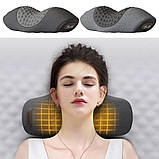 Масажна подушка для шиї PILLOW LY-344 Електричний масажер для шиї 3 режими Вібраційний масажер, фото 9