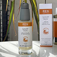 Сыворотка для выравнивания тона и текстуры кожи лица REN Clean Skincare Glow And Protect Serum 30 ml