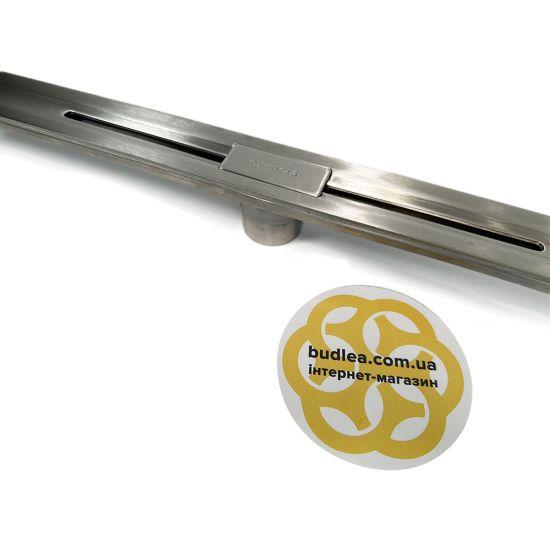 Зливний лоток для душу серії Pro Line 60 см, вертикальний s-подібний сифон Evimetal