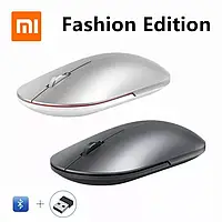 Мышь Xiaomi Mi Elegant Mouse 2 Metallic Edition беспроводная мышка металлический корпус dark grey XMWS001TM