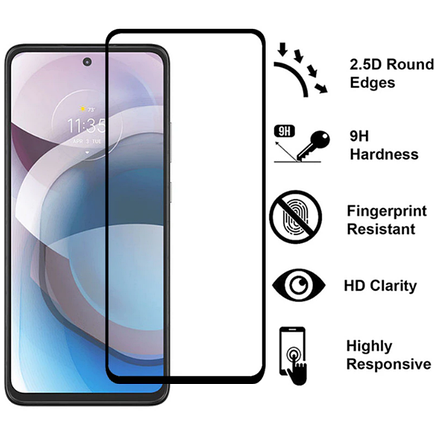 Захисне скло для ZTE Blade V40S чорний, фото 3
