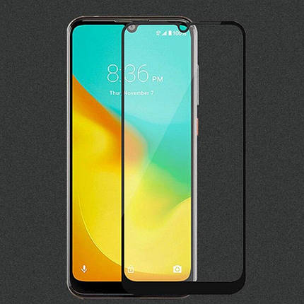 Захисне скло для ZTE Blade V40 Design чорний, фото 2