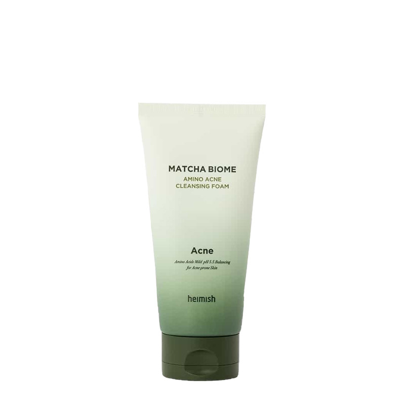 Пінка для вмивання з екстрактом чаю матча Matcha Biome Amino Acne Cleansing Foam 150 g