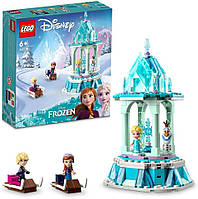 Конструктор LEGO Disney Princess Волшебная карусель Анны и Эльзы 43218