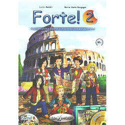 Forte! 2 (A1+) Libro dello studente ed esercizi + CD audio