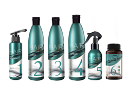 Система догляду проти випадіння волосся 6 Кроків