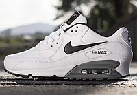 Чоловічі кросівки nike air max 90 white/black cool grey 44 розмір