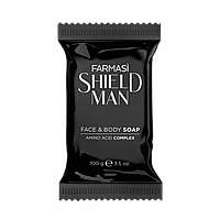 Мужское мыло для лица и тела Farmasi Face & Body Soap Shield Man Amino Acid Complex