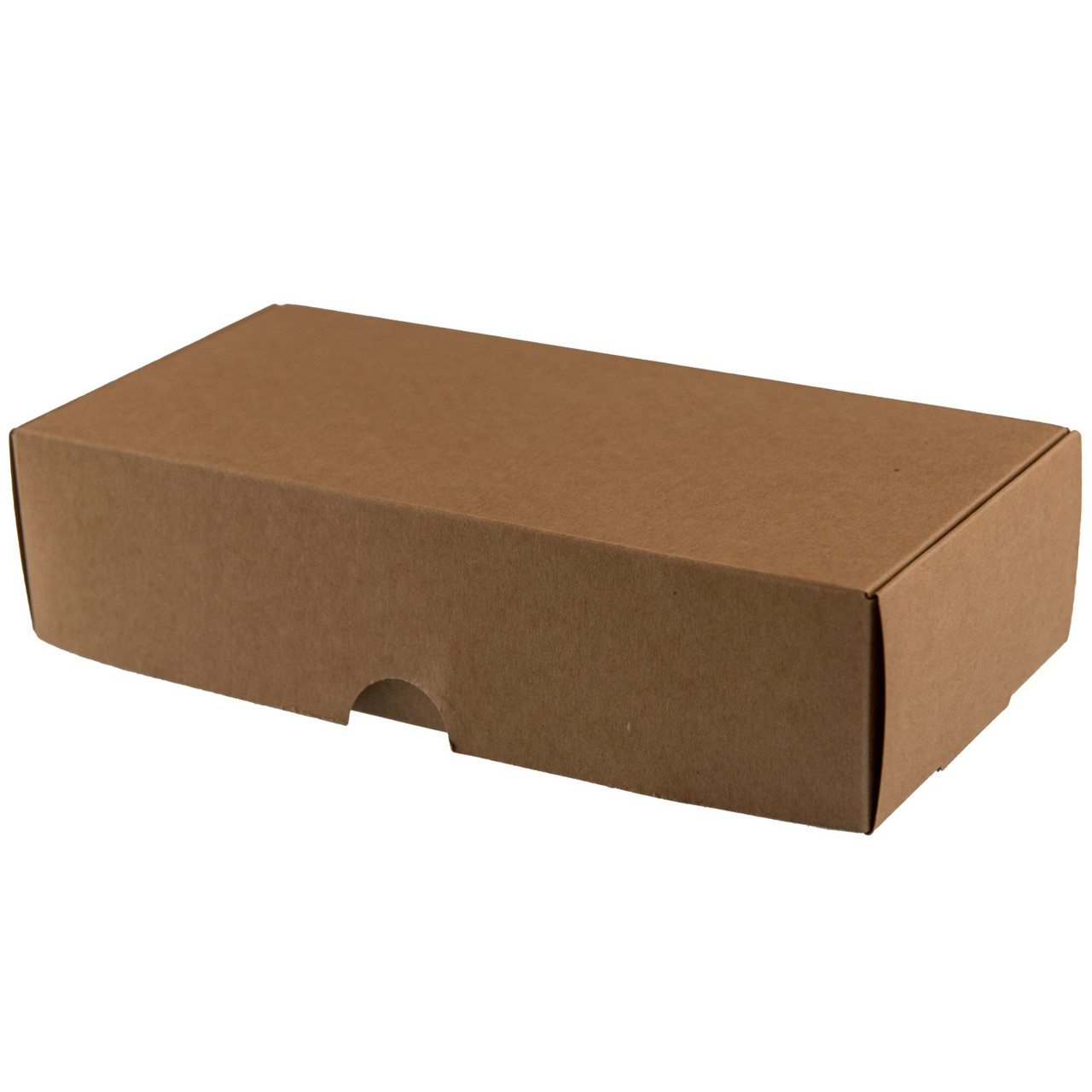 Картонна упаковка для кондитерських виробів 200*100*50мм "крафт"