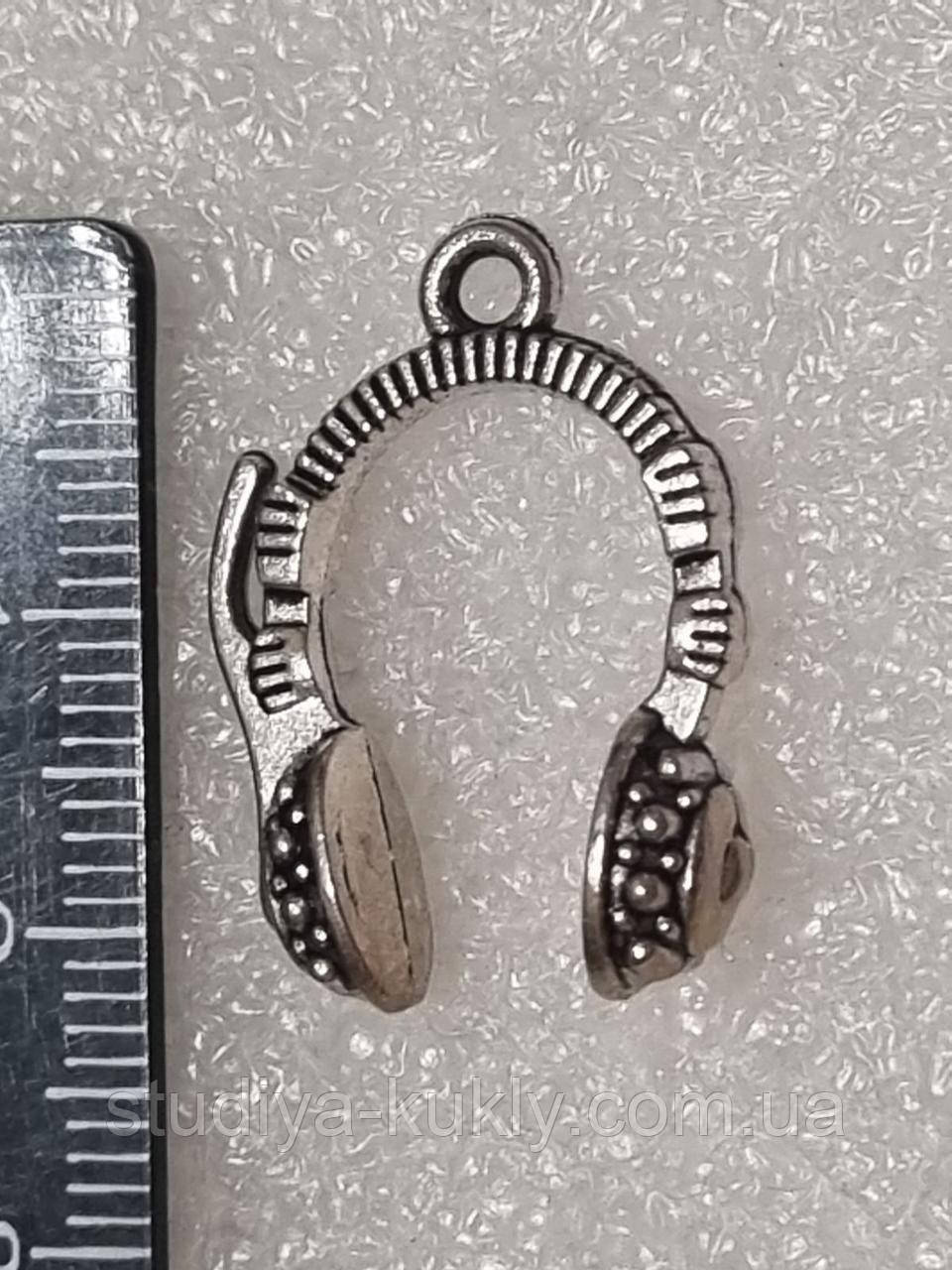 Духова труба, підвіска, колір - срібло, розмір 16*20 мм №28, фото 1