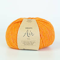 Пряжа Drops Air Mix (колір 38 electric orange)