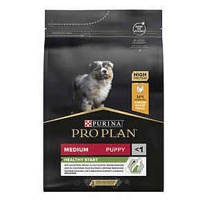 Purina Pro Plan Puppy Medium Healthy Start для цуценят із куркою 3 кг