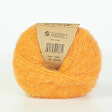 Пряжа Drops Brushed Alpaca Silk Uni colour (колір 29 tangerine), фото 3