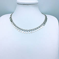 Срібне кольє монетки