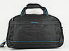 Якісна дорожня сумка для подорожей чорна Catesigo-D 61х27х37, фото 2