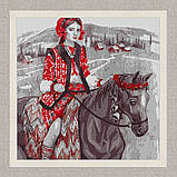 Картина за номерами Подорож рідним краєм 40*40 см Ідейка KHO 2537, фото 2