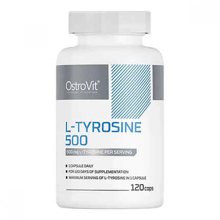 Tyrosine Ostrovit 500 mg 120 Caps, фото 1