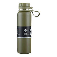 Термос olDBro Stainless Steel Insulation Outdoor 800мл, оливковый