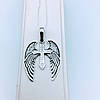 Срібний кулон Оберіг Крила Ангела Хрест, фото 4