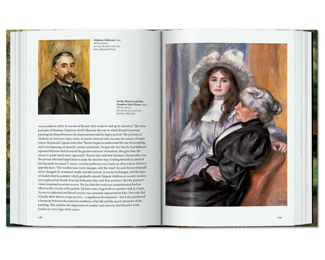 Шедевры мировой живописи книга о творчестве Пьера-Огюста Ренуара Renoir. 40th Ed. Gilles Néret живопись книги - фото 7 - id-p1937882562