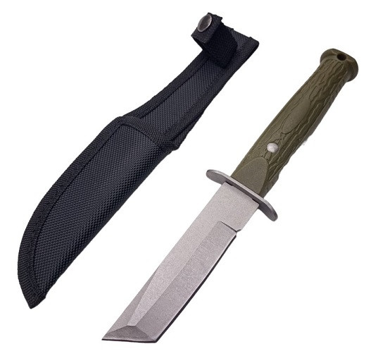 Ніж мисливський Танто хакі 2038, 23 см, фото 1