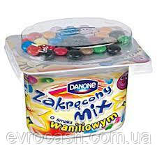 Йогурт DANONE з драже 125 гр, фото 1