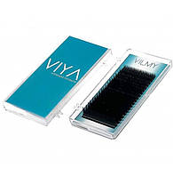Вії Vilmy Viya Mix 20 ліній чорні B 0.07, 9-12 мм