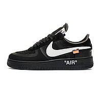 Мужские кроссовки Nike Air Force x Off White 1 Low Black